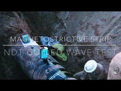 Μαγνητοστρίκτικη ταινία αισθητήρα για δοκιμές κατευθυνόμενων κυμάτων NDT