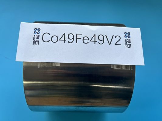 VACOFLUX 48 FeCo soft magnetic alloy with low coercive field strength, high permeabilities and low magnetization losses