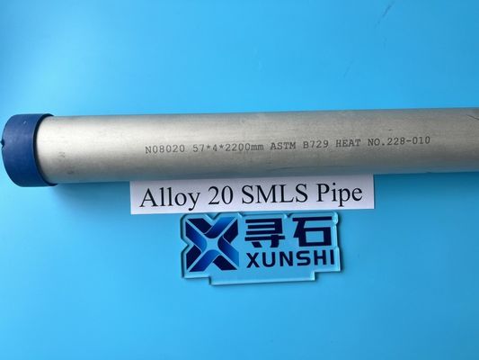 Alloy 20 N08020 Seamless Pipe with excellent corrosion resistance Small MOQ fast delivery