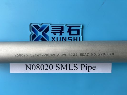 Alloy 20 N08020 Seamless Pipe with excellent corrosion resistance Small MOQ fast delivery