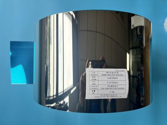 UNS R30003 Material CoCrNiMo Alloy Cold Rolled Strip Mirror Finish for Diaphragm Valve Application