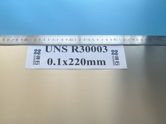 ASTM F1058 R30003 Cobalt Chromium Nickel Molybdenum Alloy Non Magnetic Alloys